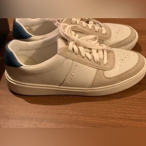 Cole Haan Women's White and Beige Sneakers